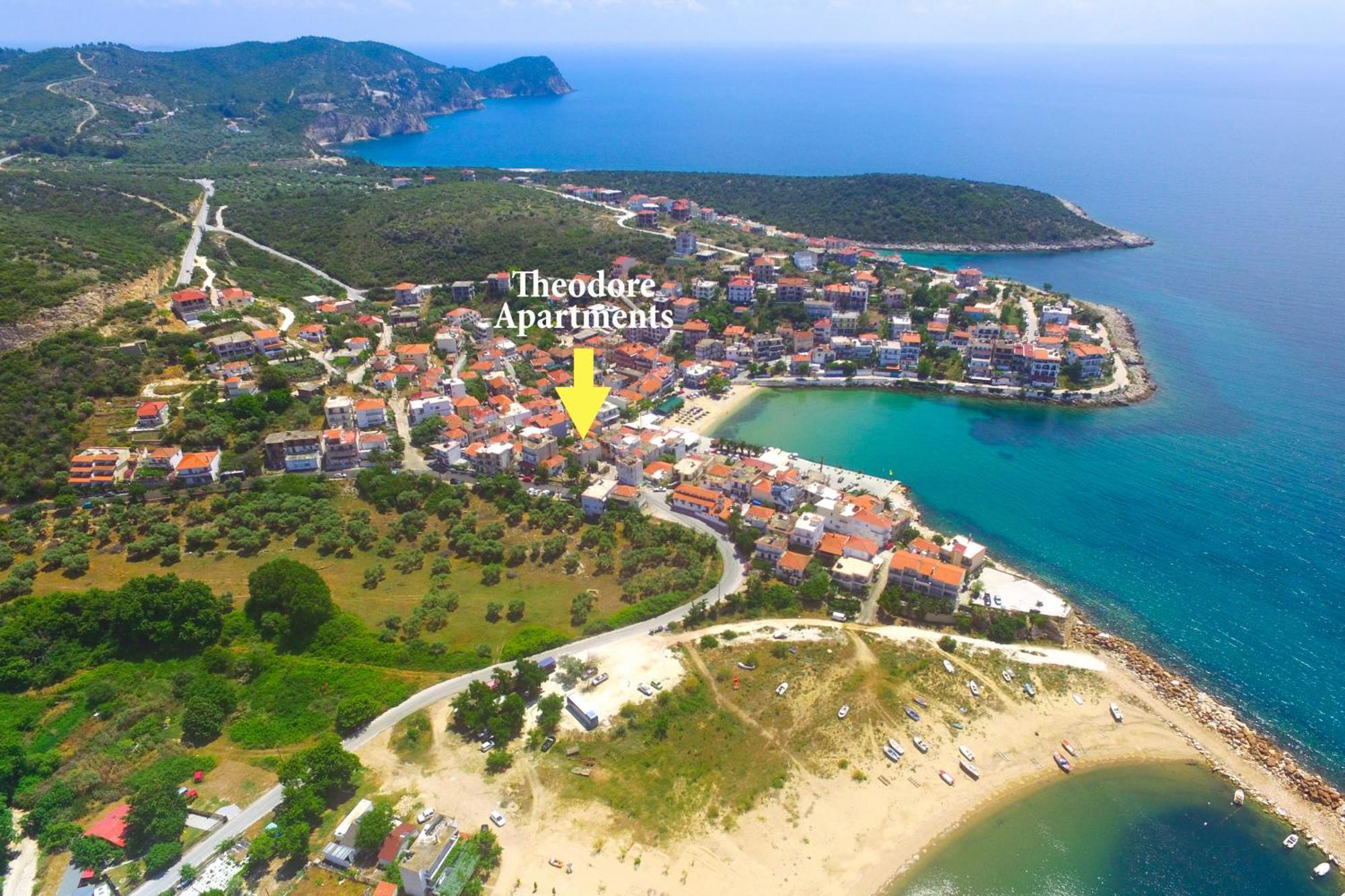 Theodore Apartments Skála Marión Екстериор снимка